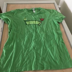 Woot Size L Women’s Tee Shirt Naughty Meter